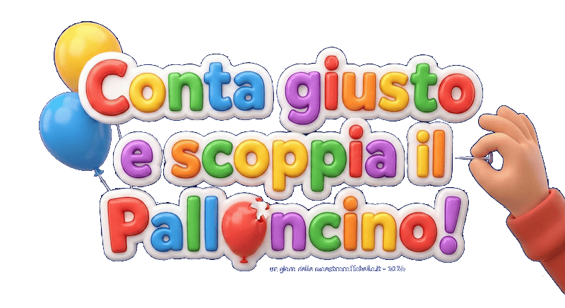 Conta giusto e scoppia il Palloncino
